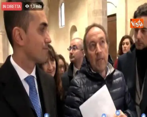 Terremoto l'Aquila, domanda di Di Maio gela gli scaramantici