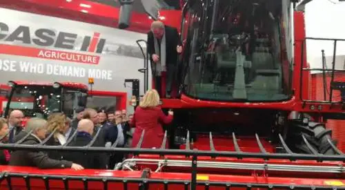 Giorgia Meloni alla Fieragricola di Verona