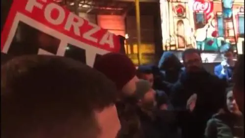 Il blitz di Forza Nuova negli studi di La7