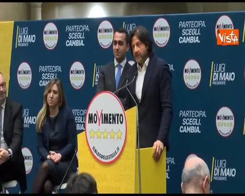 Così Di Maio ha presentato la candidatura di Caiata