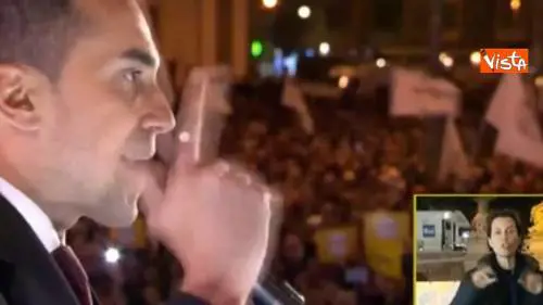 Di Maio: domenica sara' un referendum, uno ne abbiamo gia' vinto