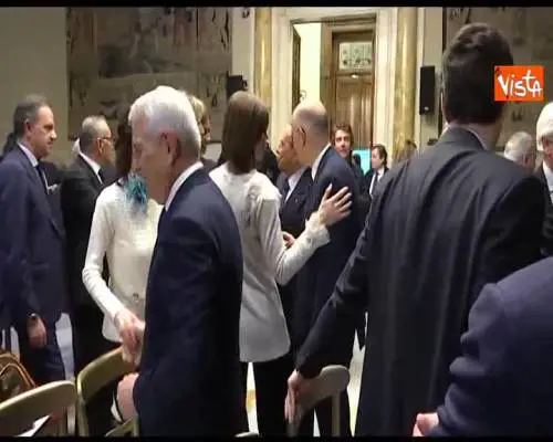 Berlusconi a Montecitorio incontra i nuovi eletti FI