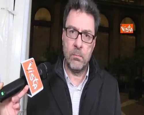 Giorgetti: "Voto a Bernini è gesto di responsabilità"