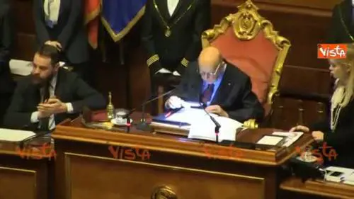 Casellati proclamata presidente del Senato
