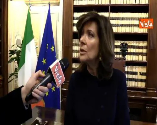 Casellati: ''La convergenza su mia elezione incoraggi la formazione del nuovo Governo''