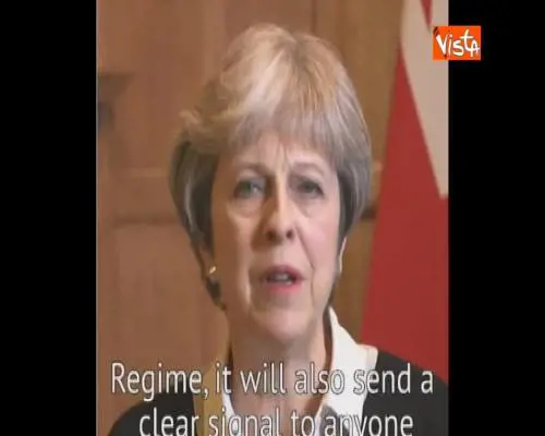 Attacco Siria, May: "È intervento contro armi chimiche"