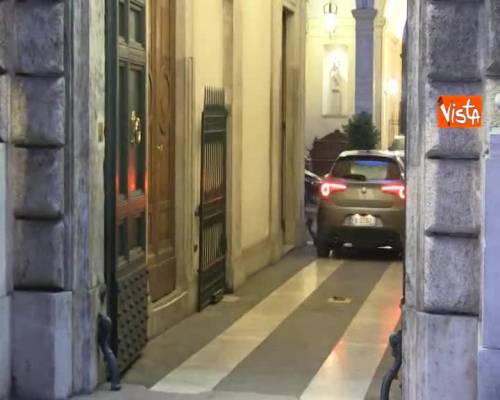 Vertice centrodestra, i leader arrivano a Palazzo Grazioli