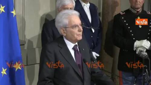 "Propongo governo di garanzia che porti a elezioni a dicembre"