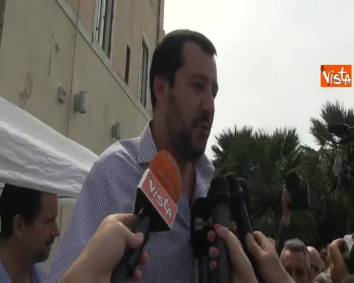 Salvini: "Un bel nome che rispecchia volontà di Lega e M5S"