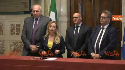 La Meloni: ''Il Centrodestra rischia la subalternità al M5S"