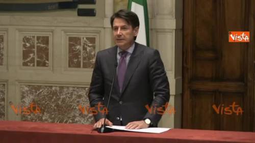 Conte, il discorso dopo le consultazioni