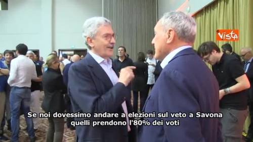 Il fuorionda di D'Alema: "Se torniamo a elezioni per il veto a Savona quelli pigliano l'80%"