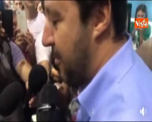 Salvini:  ''Governo, o si parte o basta. Non sono nato per tirare a campare''