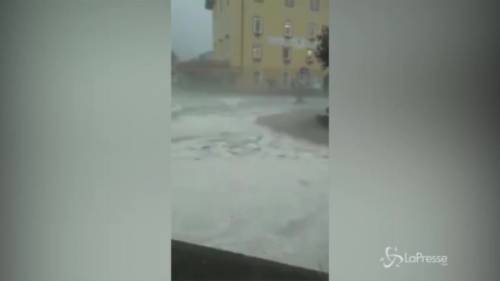 Maltempo, Moena sott'acqua