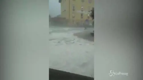 Maltempo, Moena sott'acqua