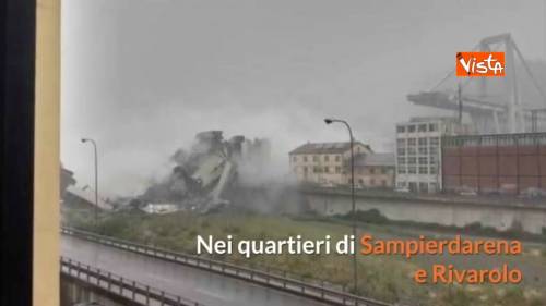 Crolla il ponte Morandi a Genova: ecco cosa è successo