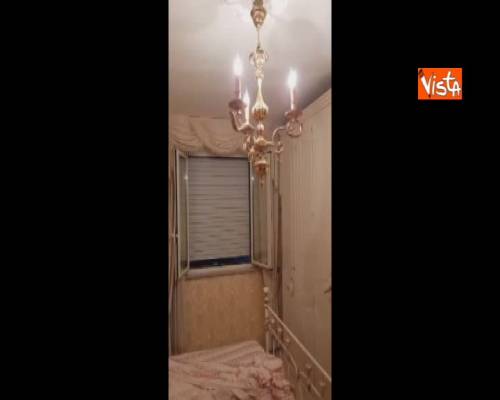 Terremoto in Molise, le immagini dei lampadari che dondolano