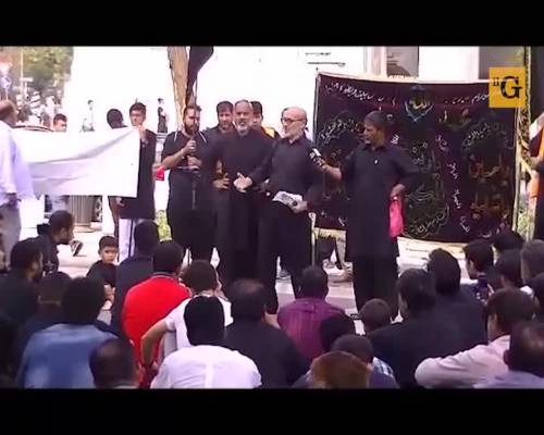 Islamici con bandiere nere manifestano a Milano