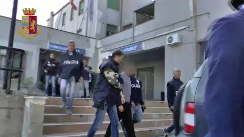 Lanciano, l'arresto dei tre romeni