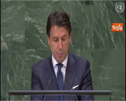 Conte all'Onu: ''Noi governo del cambiamento. Sostegno a multilateralismo sia veramente efficace''