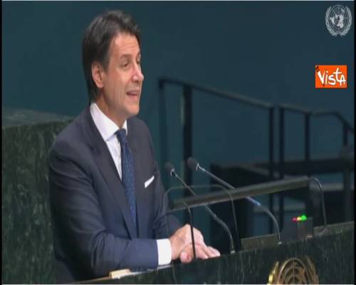Conte all'Onu: ''Migranti, Italia spesso da sola''