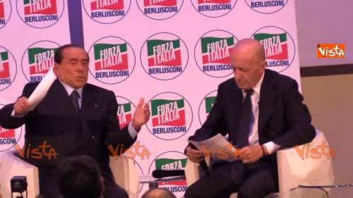 Berlusconi: "Non vorrei che Salvini andasse alle elezioni con i 5 Stelle"