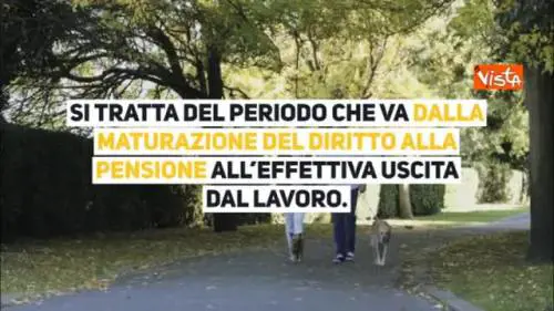 Infografica - Pensioni, 'Quota 100' e le quattro finestre d'uscita