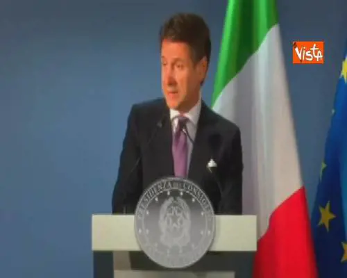 Conte: "Leader Ue hanno capito che in Italia è in corso una rivoluzione"