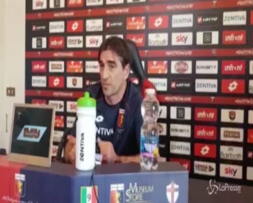 Genoa, Juric: "Possiamo fare bene contro la Juve"