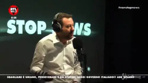 Salvini: “La Ue può mandare letterine fino a Natale”