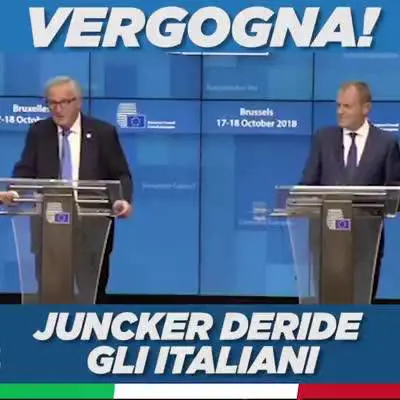 La Meloni attacca Juncker: "Deride gli italiani"