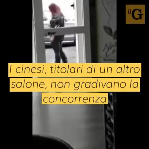 Cagliari, raid di cinesi contro nuovo salone, ferita giovane sarda