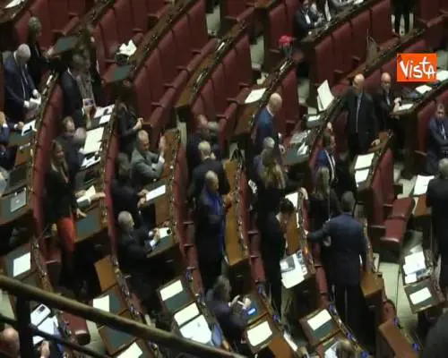 ''Dateci la Tav'', la protesta di FI in aula alla Camera durante question time con Tria