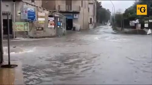 Il maltempo colpisce anche la Sicilia