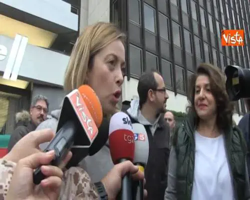 Dl sicurezza, Meloni: ''Noi ci saremo per approvarlo''