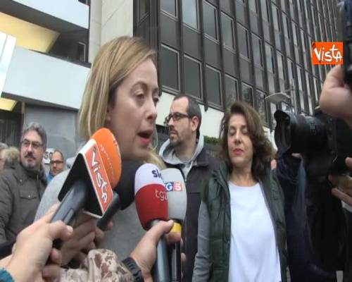 Maltempo, Meloni: ''Cordoglio per le vittime, Governo emani decreto''