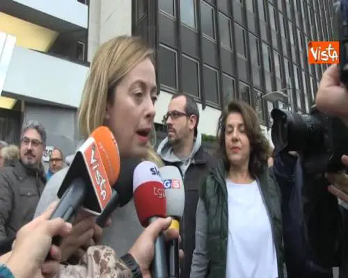 Maltempo, Meloni: ''Cordoglio per le vittime, Governo emani decreto''