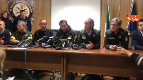 Maltempo, Salvini: "Necessari 40mld per messa in sicurezza territori"