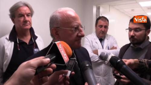 Ospedale del Mare, De Luca: "Entro il 2018 apriremo tutti i reparti"