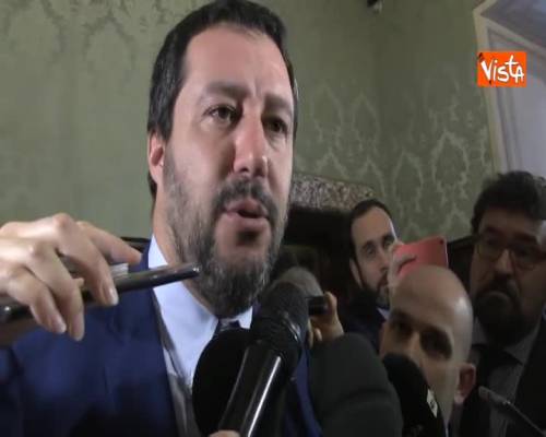 Prescrizione, Salvini: ''Io ambizioso, voglio una riforma complessiva della giustizia''