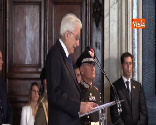 Mattarella: “Italia può crescere ma dobbiamo ispirare fiducia”