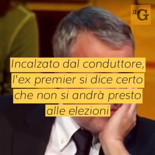 Renzi contro il governo: "Non andranno al voto, attaccati alle poltrone"