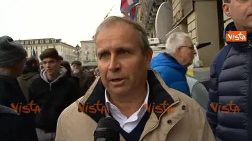 Torino, Si Tav in piazza castello Aurelio (Fiaip Torino) "Tav tassello importante per il progresso"