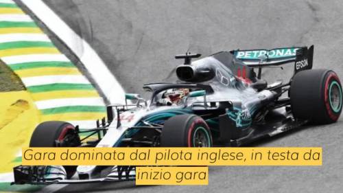 F1, Lewis Hamilton conquista il Gran Premio del Brasile