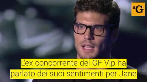 Elia Fongaro a Domenica Live: "Innamorato di Jane? Non corriamo!"