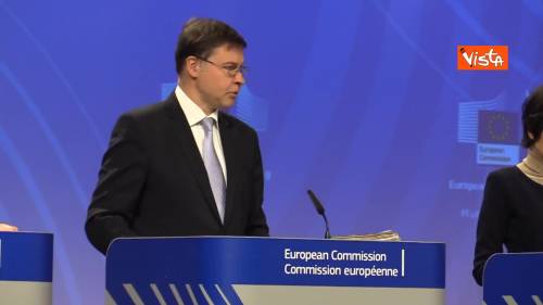 Manovra Italia, Dombrovskis: “Con rammarico confermiamo valutazione, cifre eloquenti”
