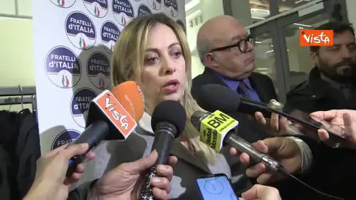 Anticorruzione, Meloni: ”In maggioranza crepe venute a galla”