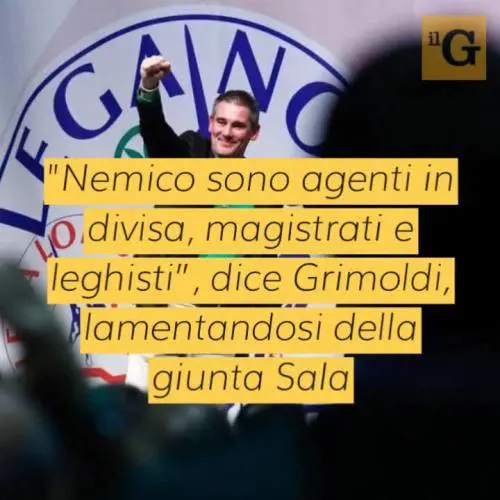 Milano, manifesti Antifascisti contro poliziotti e politici di destra