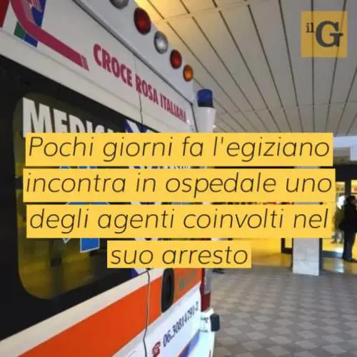 Piacenza, egiziano minaccia uno degli agenti che lo hanno arrestato