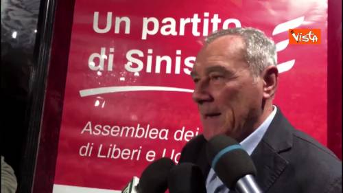 Leu, Grasso: ”Andare avanti, noi antidoto al governo antidemocratico”